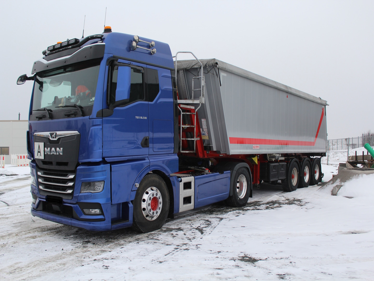 Abfalltransport mit LKW